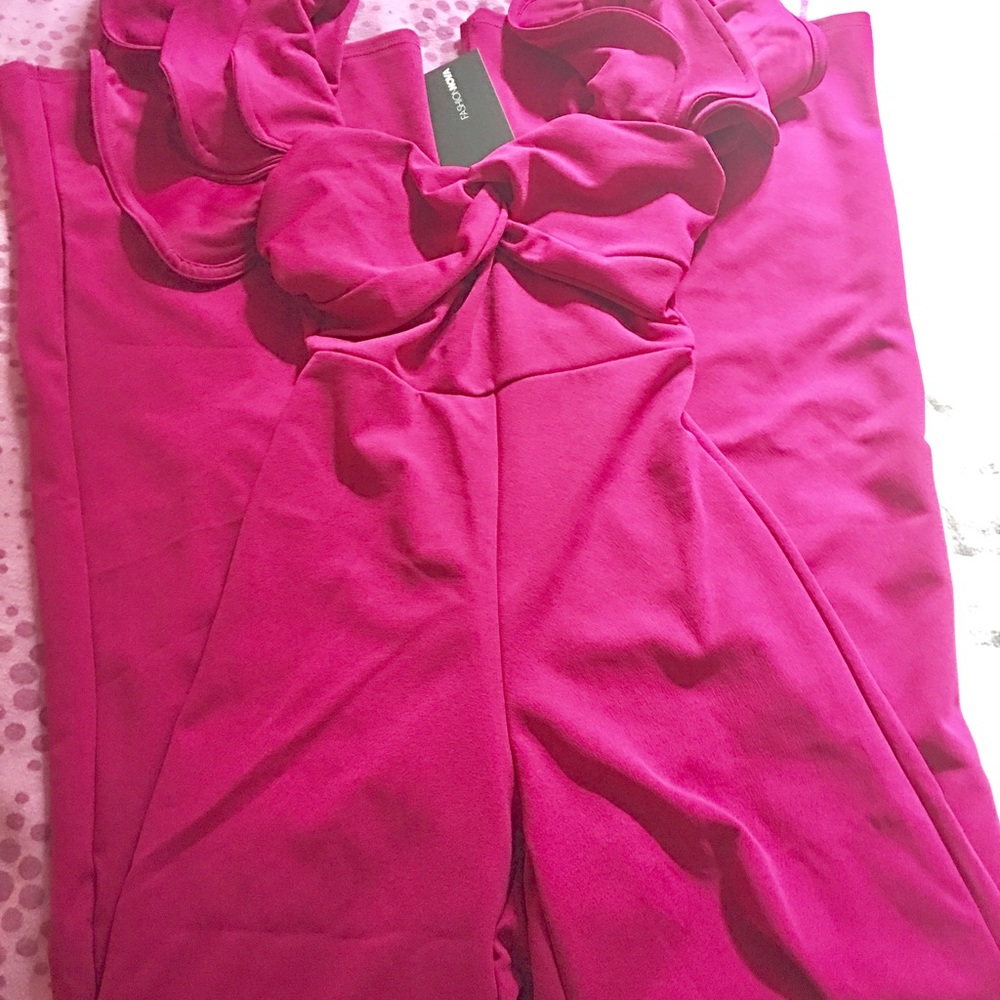 Sexy Magenta Romper - Picture 6 of 6